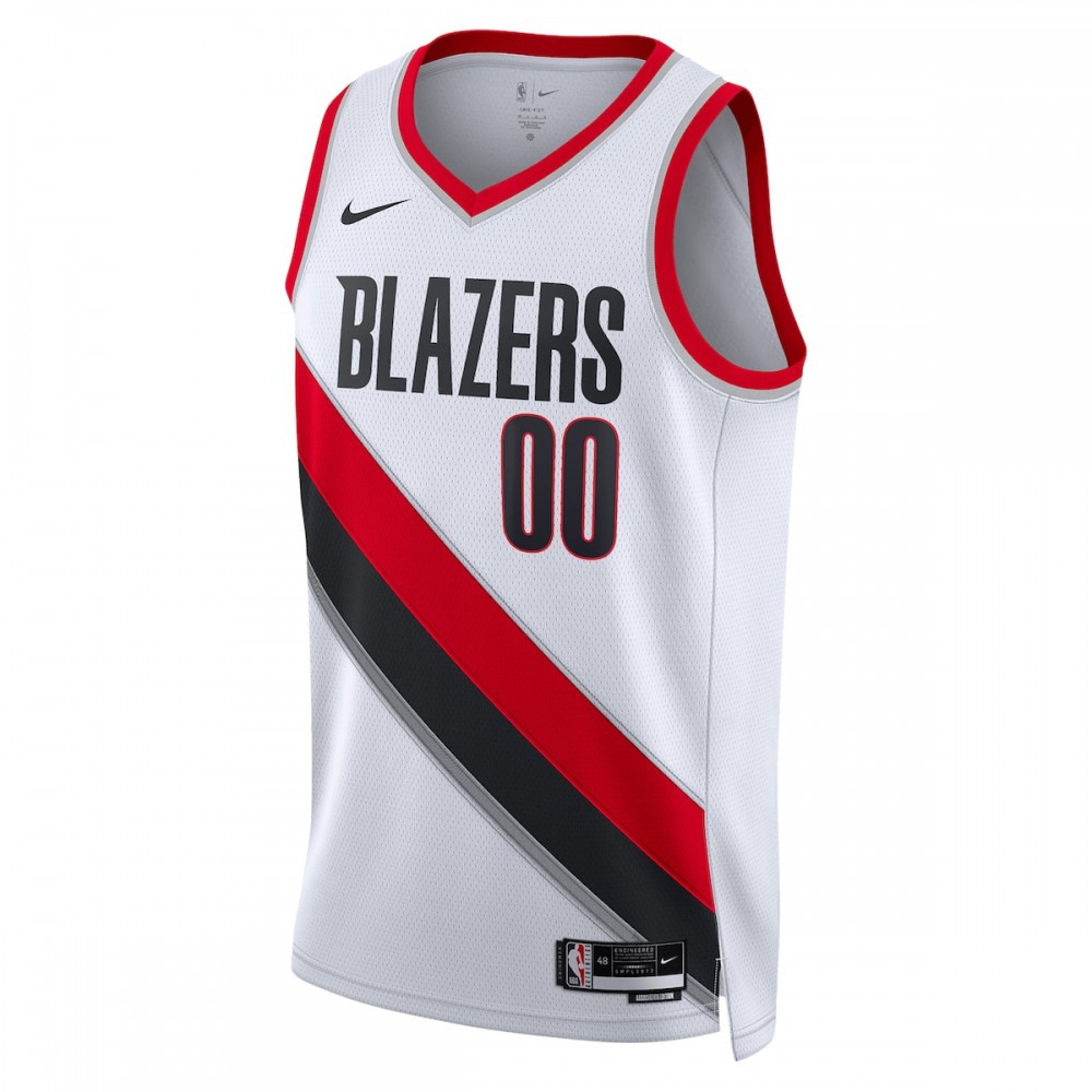 Portland Trail Blazers Unisex 2022/23 Swingman Custom Jersey White - Association Edition-Pro Kit Vault | Brand New 26/27 Sports Jerseys